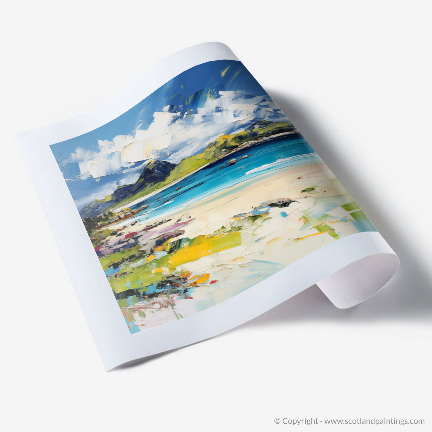 Art Print of Camusdarach Beach, Arisaig