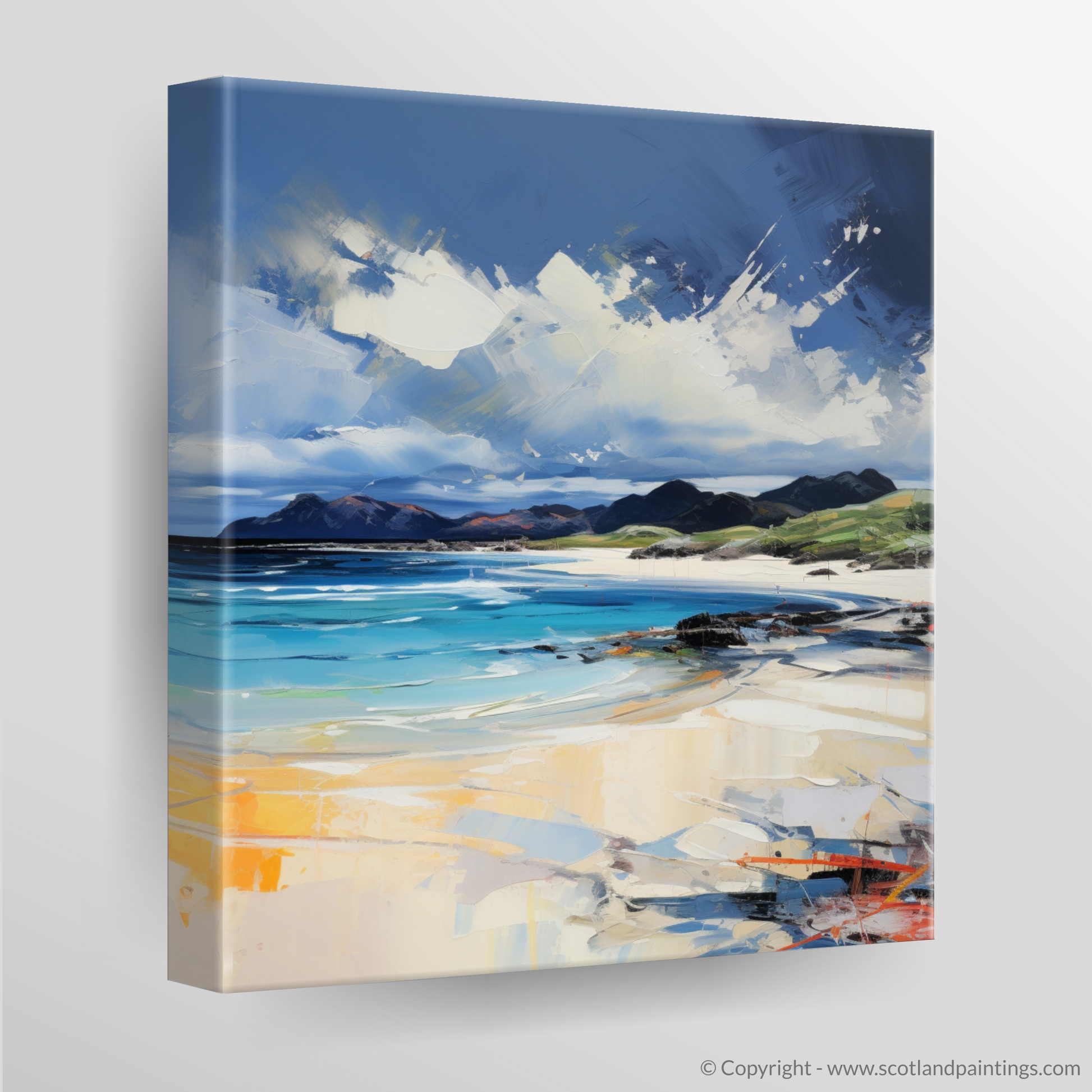 Canvas Print of Camusdarach Beach, Arisaig