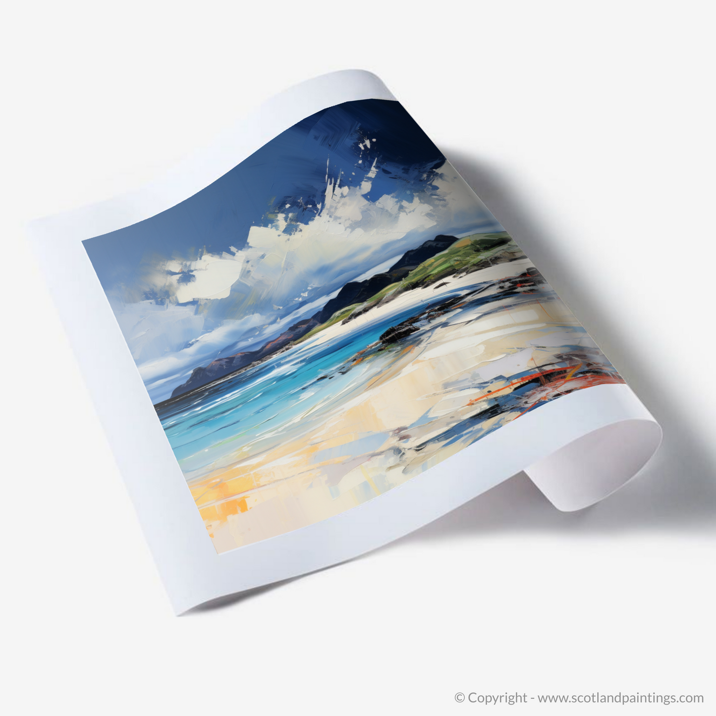 Art Print of Camusdarach Beach, Arisaig