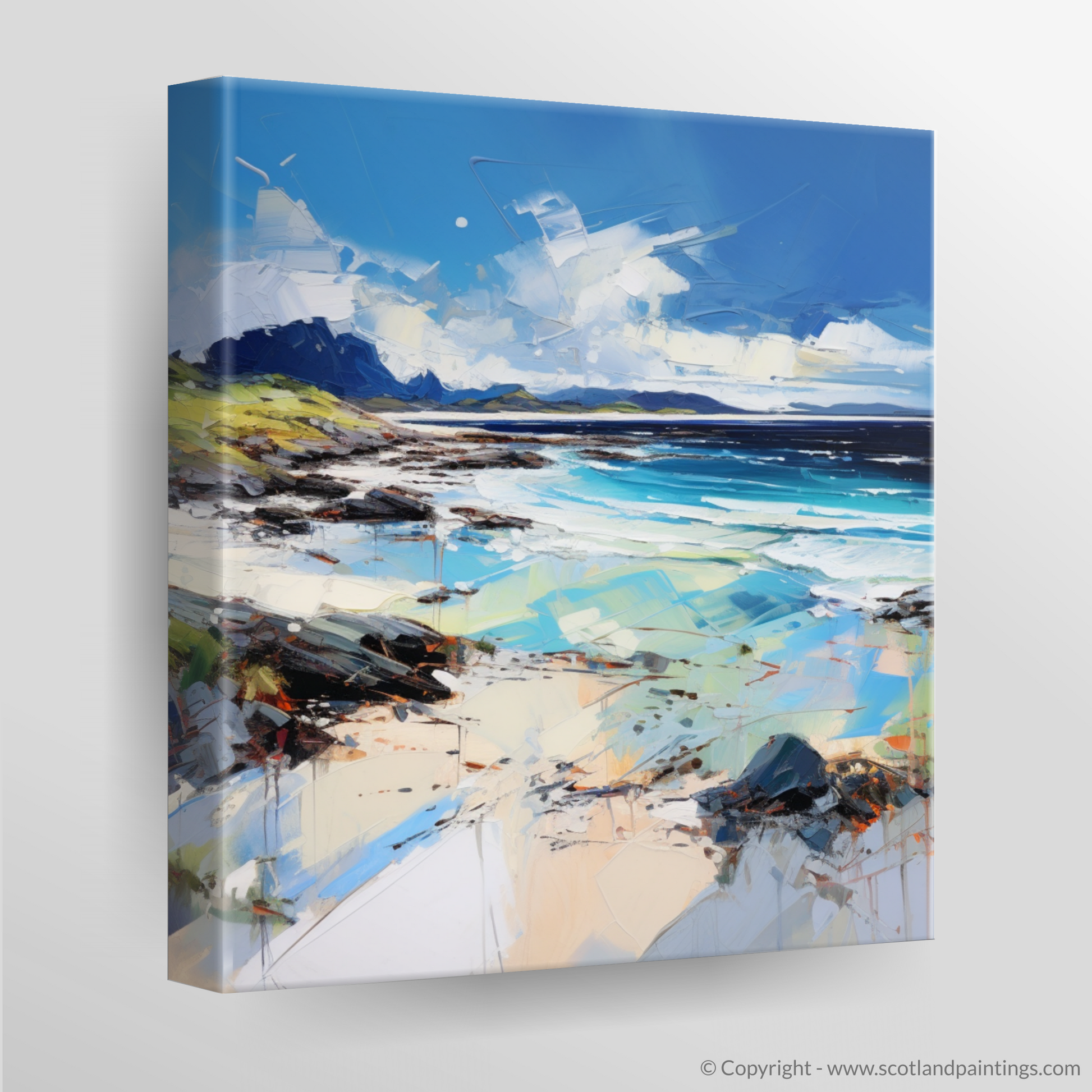 Canvas Print of Camusdarach Beach, Arisaig