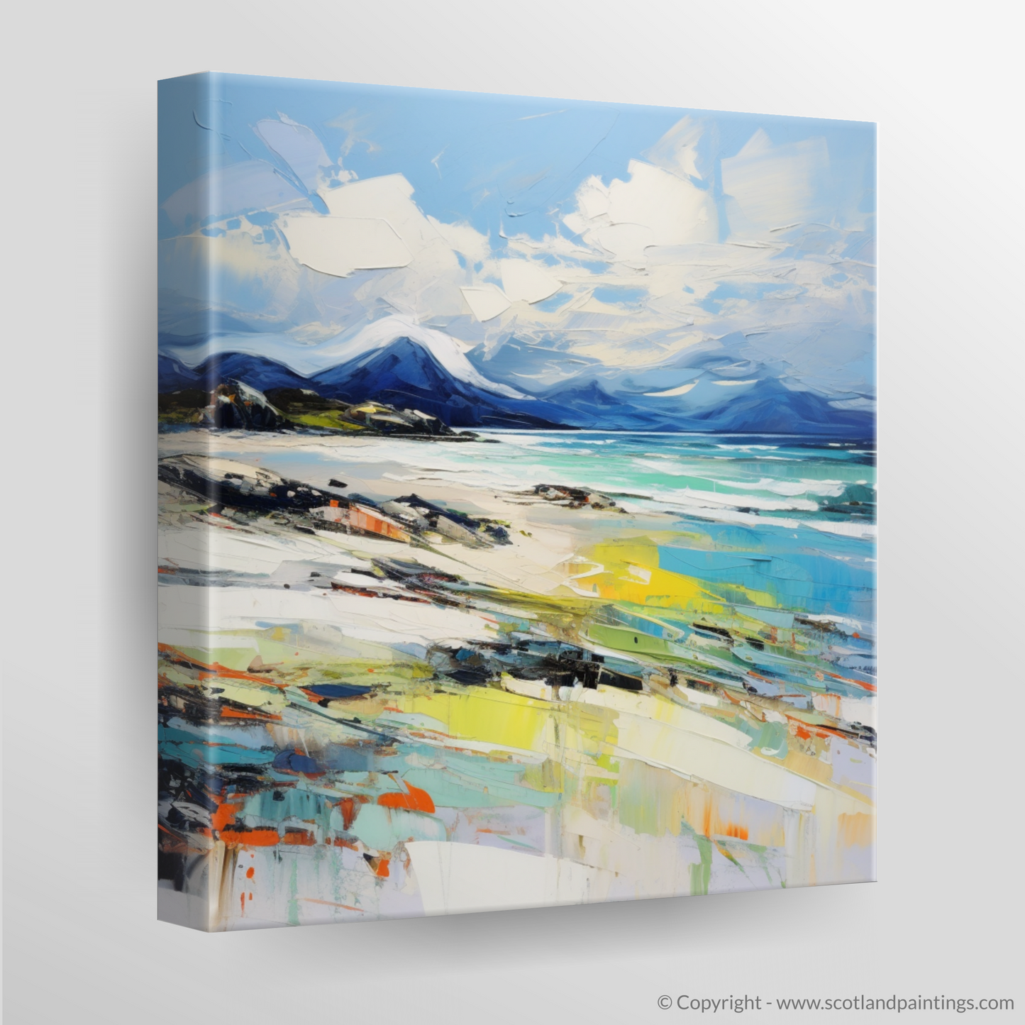 Canvas Print of Camusdarach Beach, Arisaig