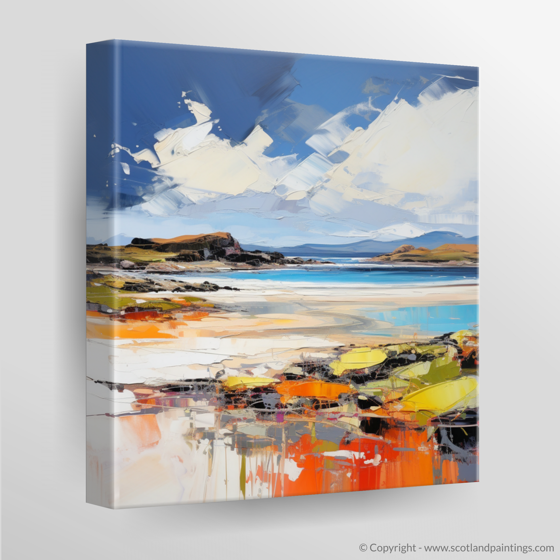 Canvas Print of Camusdarach Beach, Arisaig