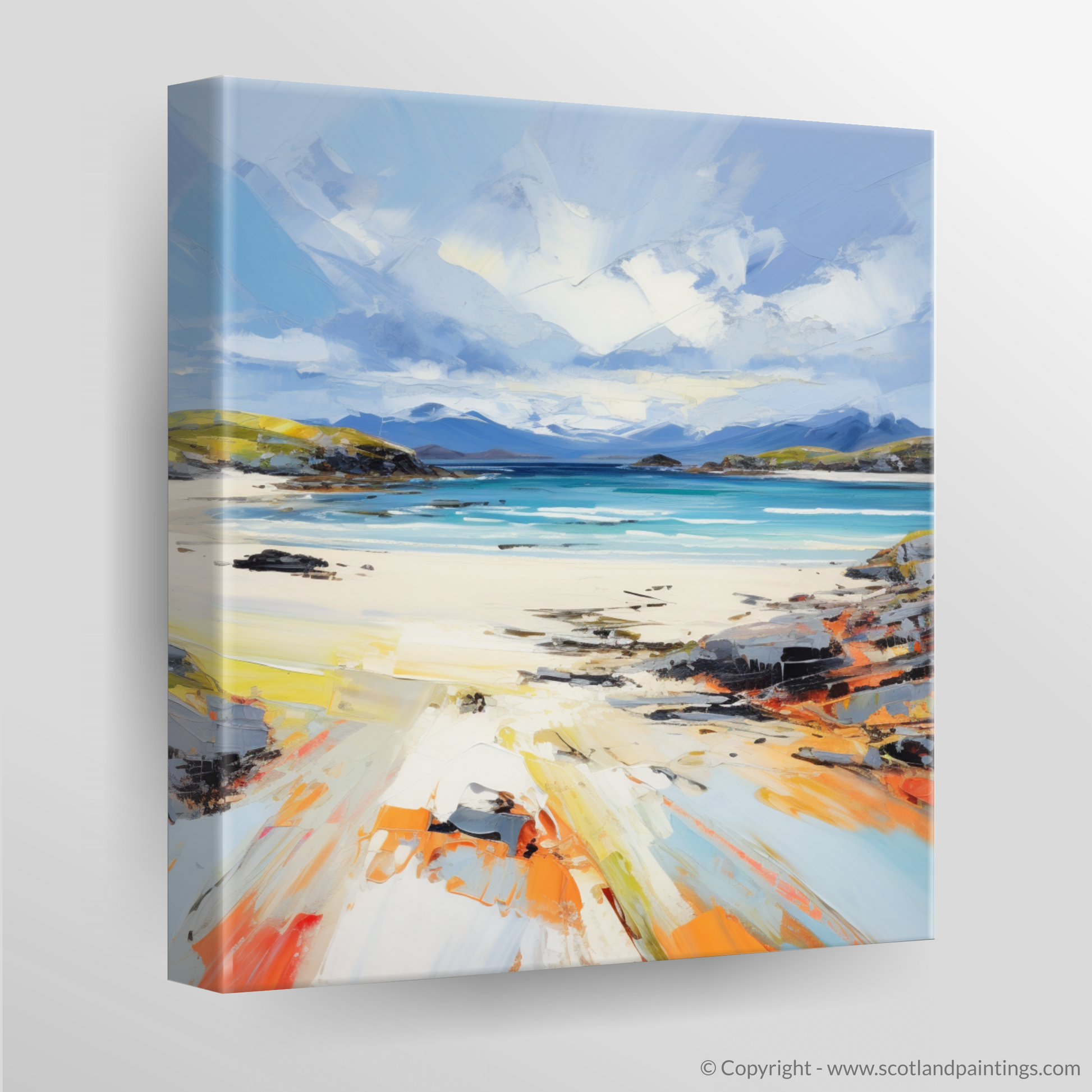 Canvas Print of Camusdarach Beach, Arisaig