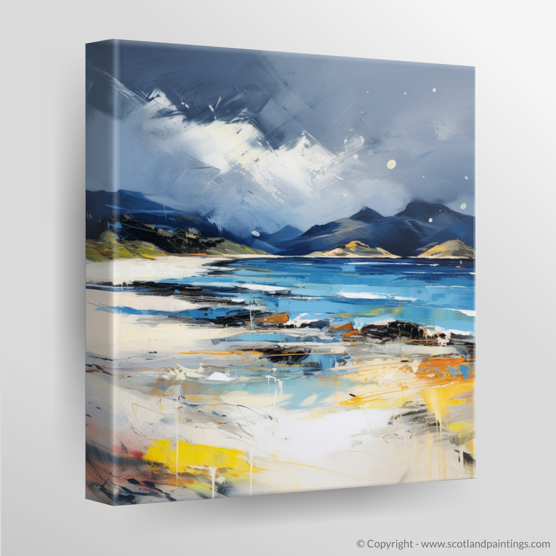 Canvas Print of Camusdarach Beach, Arisaig