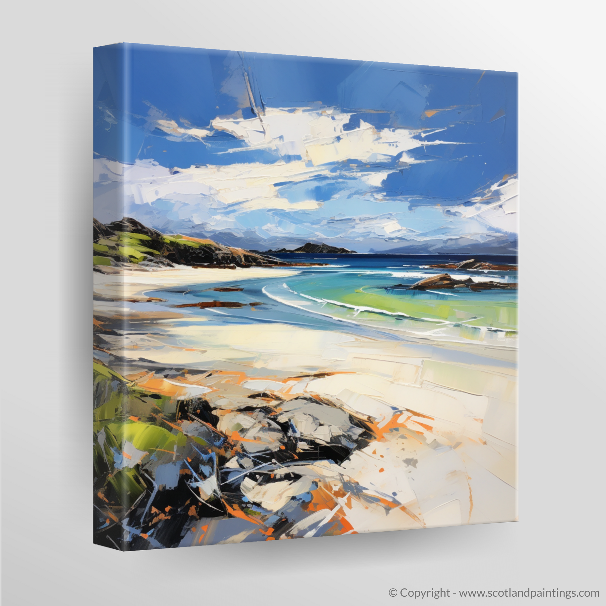 Canvas Print of Camusdarach Beach, Arisaig