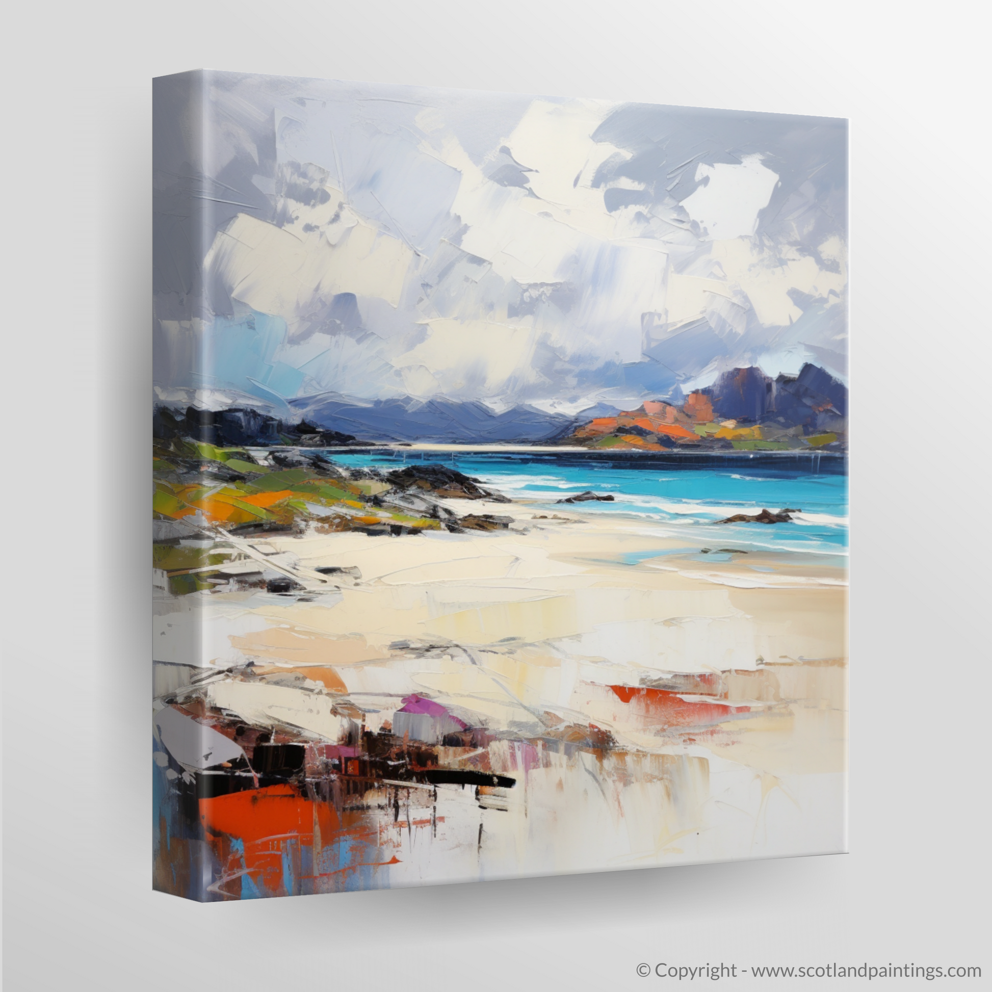 Canvas Print of Camusdarach Beach, Arisaig