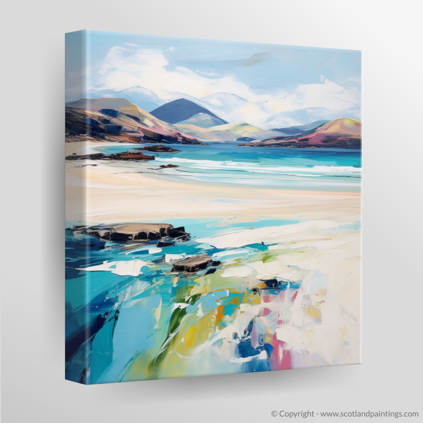 Canvas Print of Luskentyre Beach, Isle of Harris