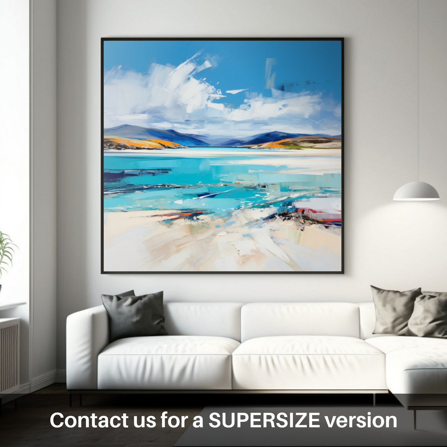 Huge supersize print of Luskentyre Beach, Isle of Harris