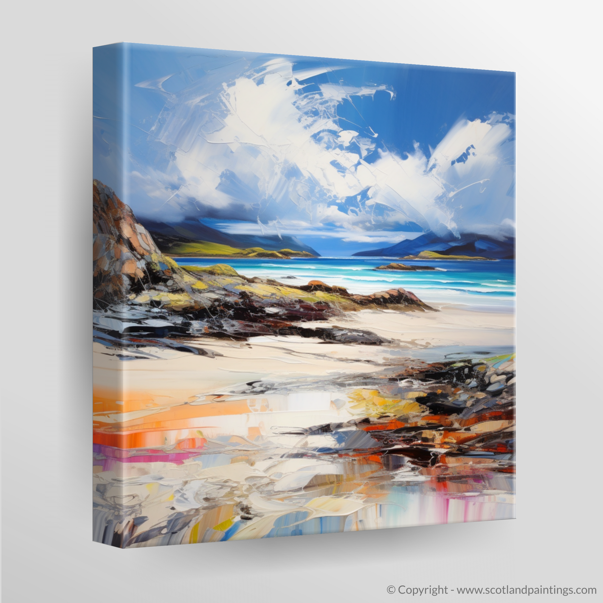 Canvas Print of Camusdarach Beach, Arisaig