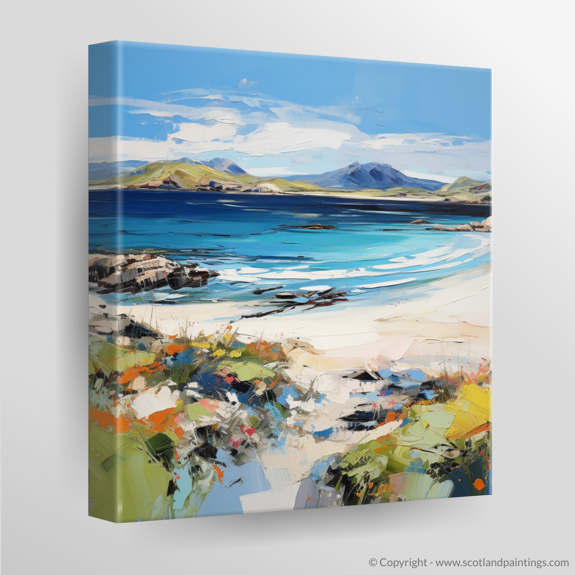 Canvas Print of Camusdarach Beach, Arisaig