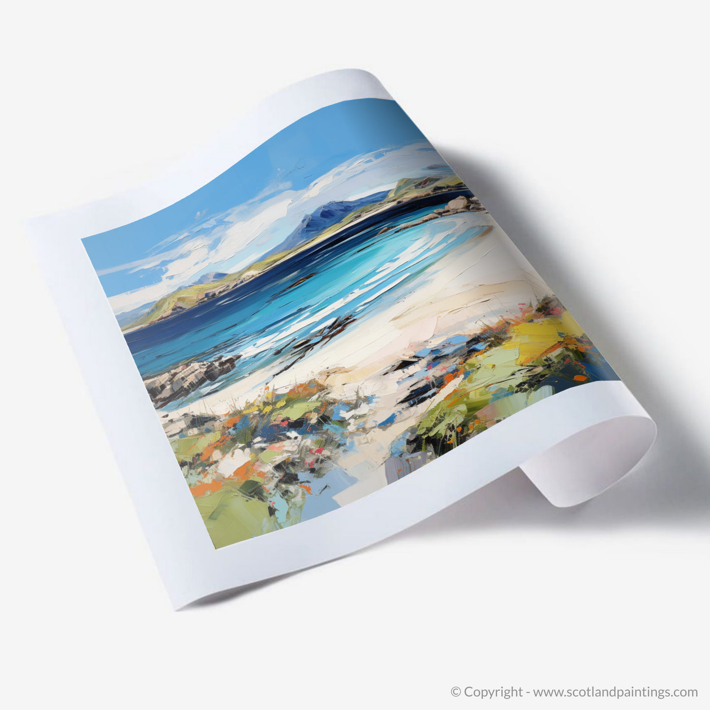 Art Print of Camusdarach Beach, Arisaig