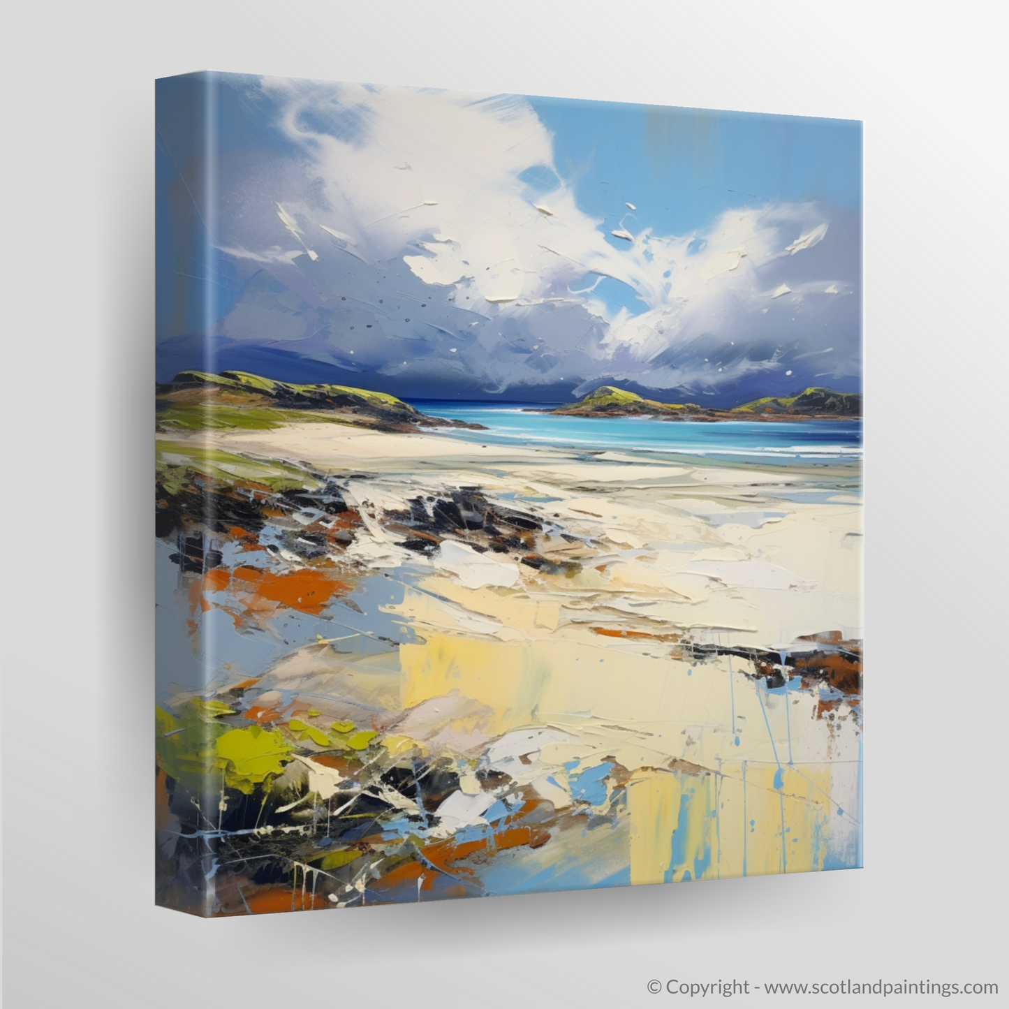 Canvas Print of Camusdarach Beach, Arisaig