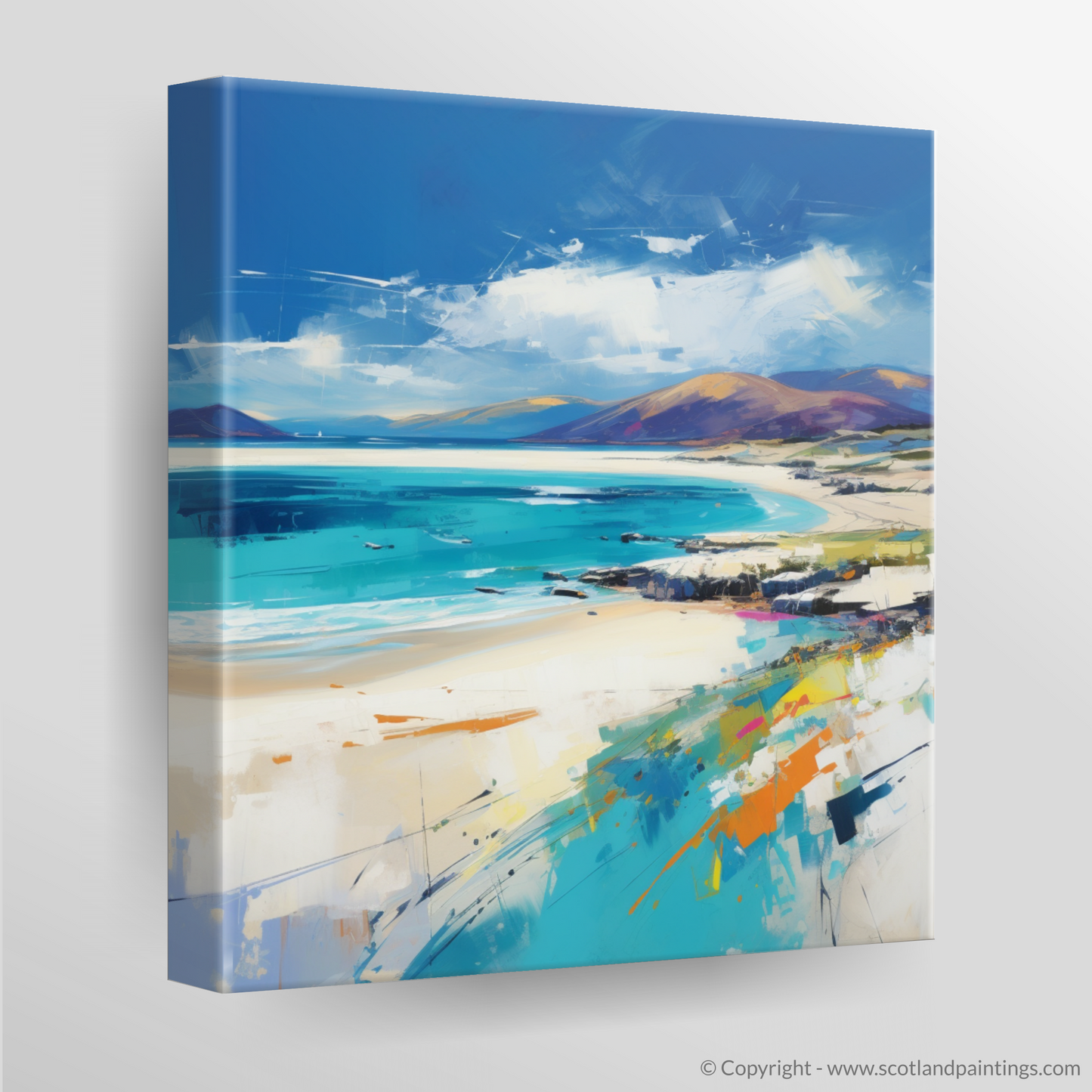 Canvas Print of Luskentyre Beach, Isle of Harris