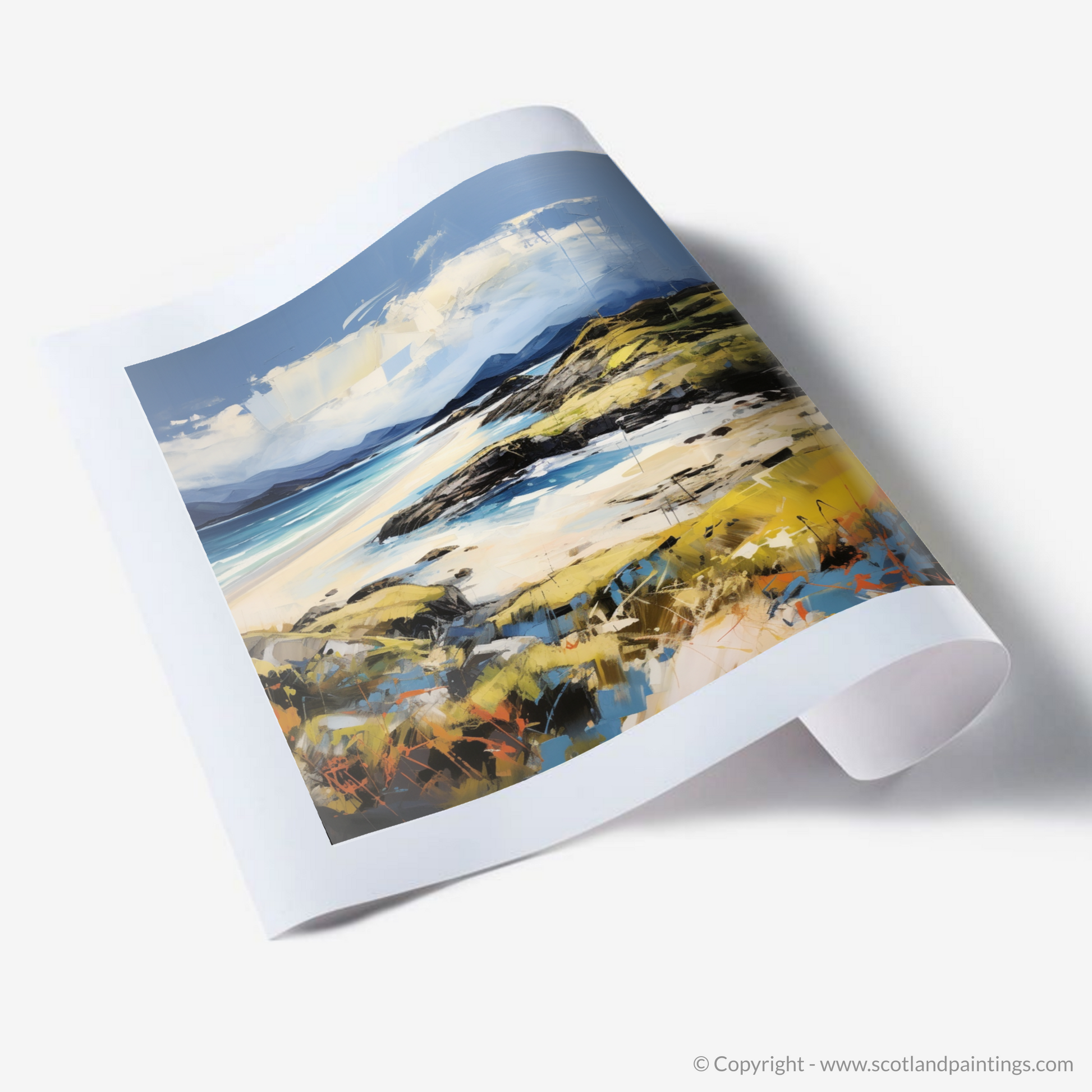 Art Print of Camusdarach Beach, Arisaig