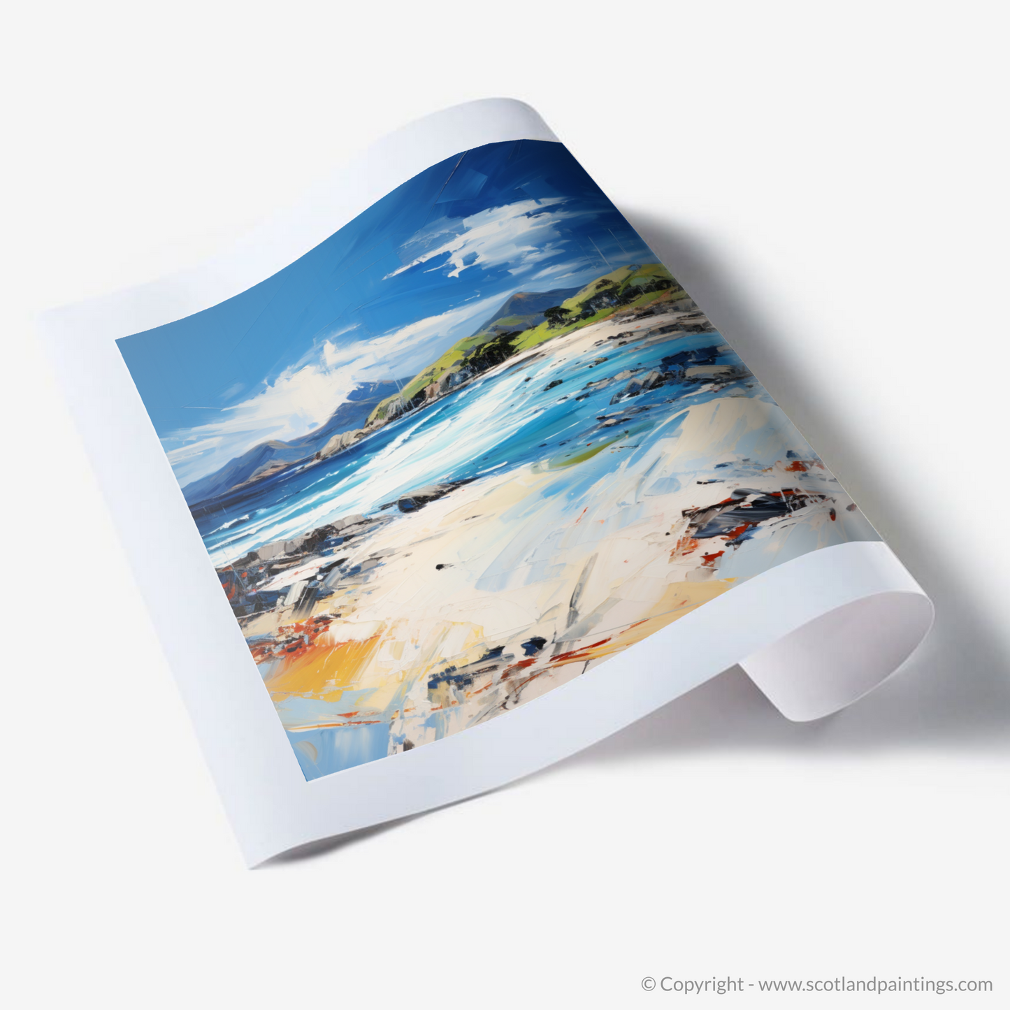 Art Print of Camusdarach Beach, Arisaig