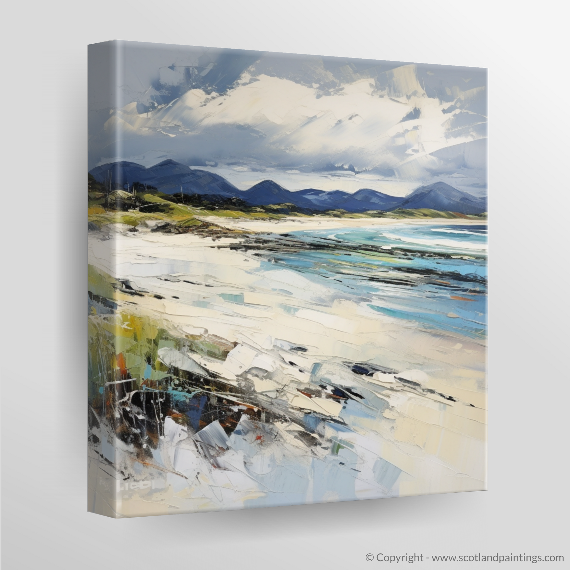 Canvas Print of Camusdarach Beach, Arisaig