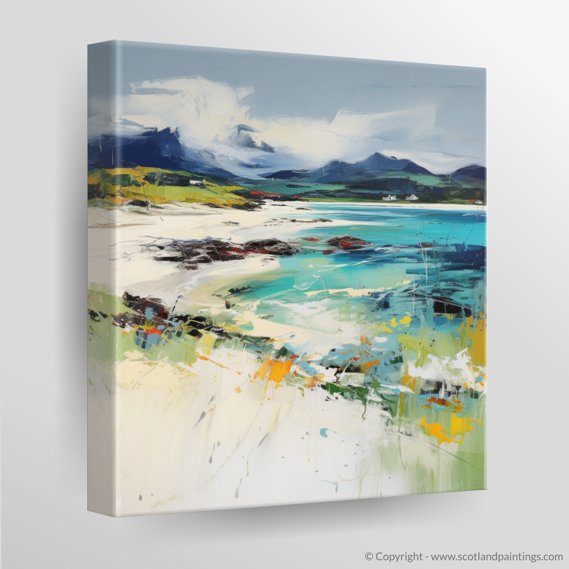 Canvas Print of Camusdarach Beach, Arisaig