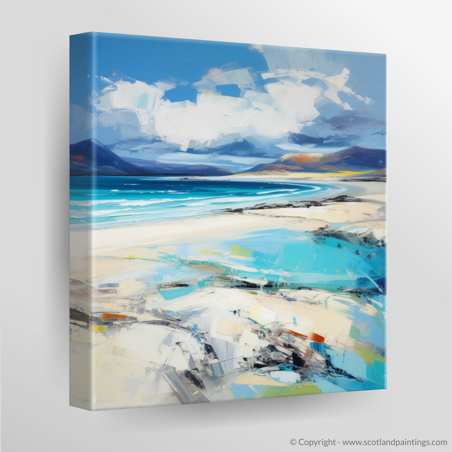 Canvas Print of Luskentyre Beach, Isle of Harris