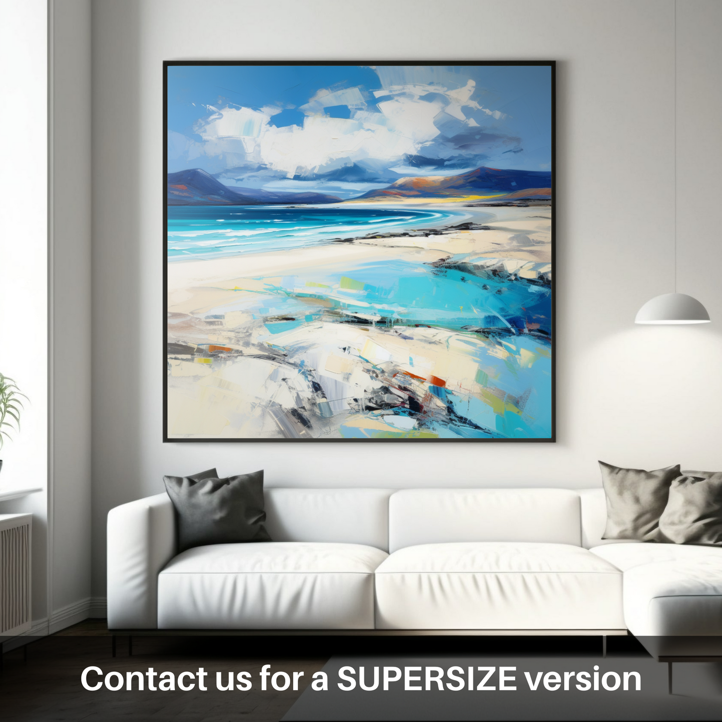 Huge supersize print of Luskentyre Beach, Isle of Harris