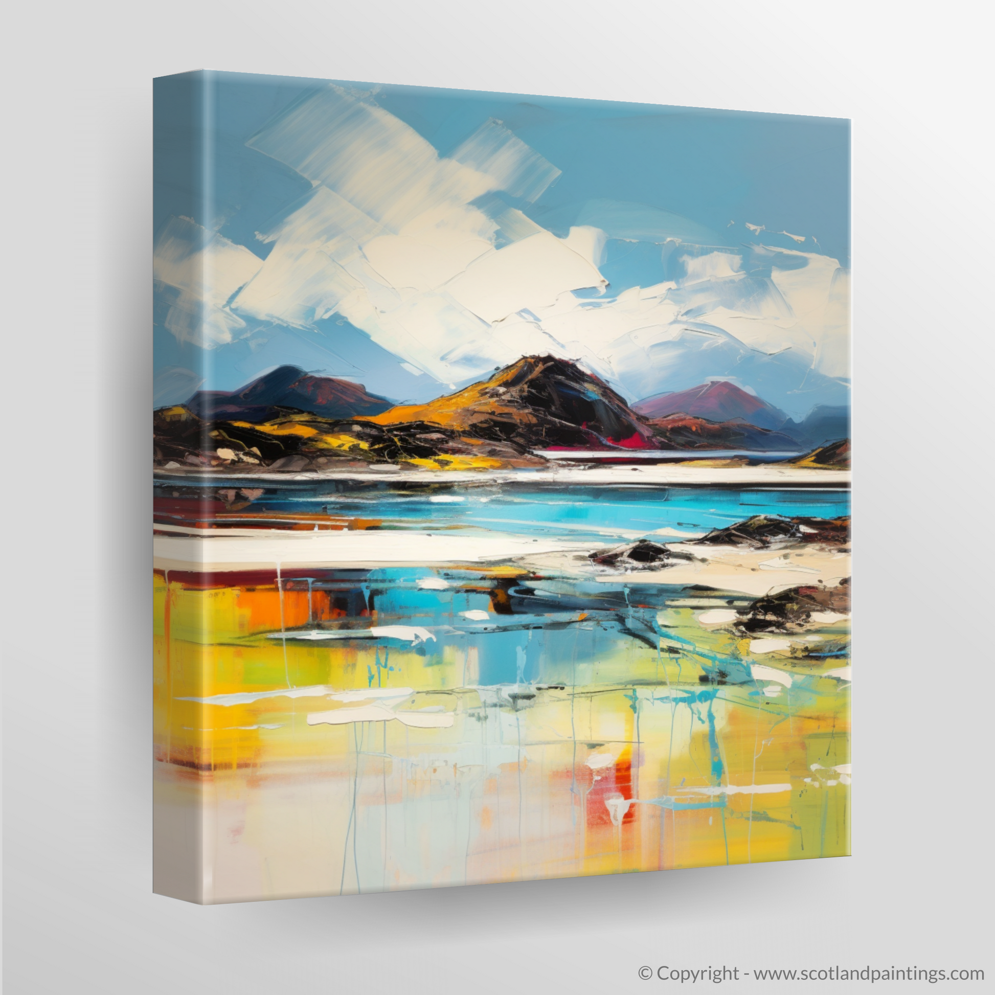 Canvas Print of Camusdarach Beach, Arisaig