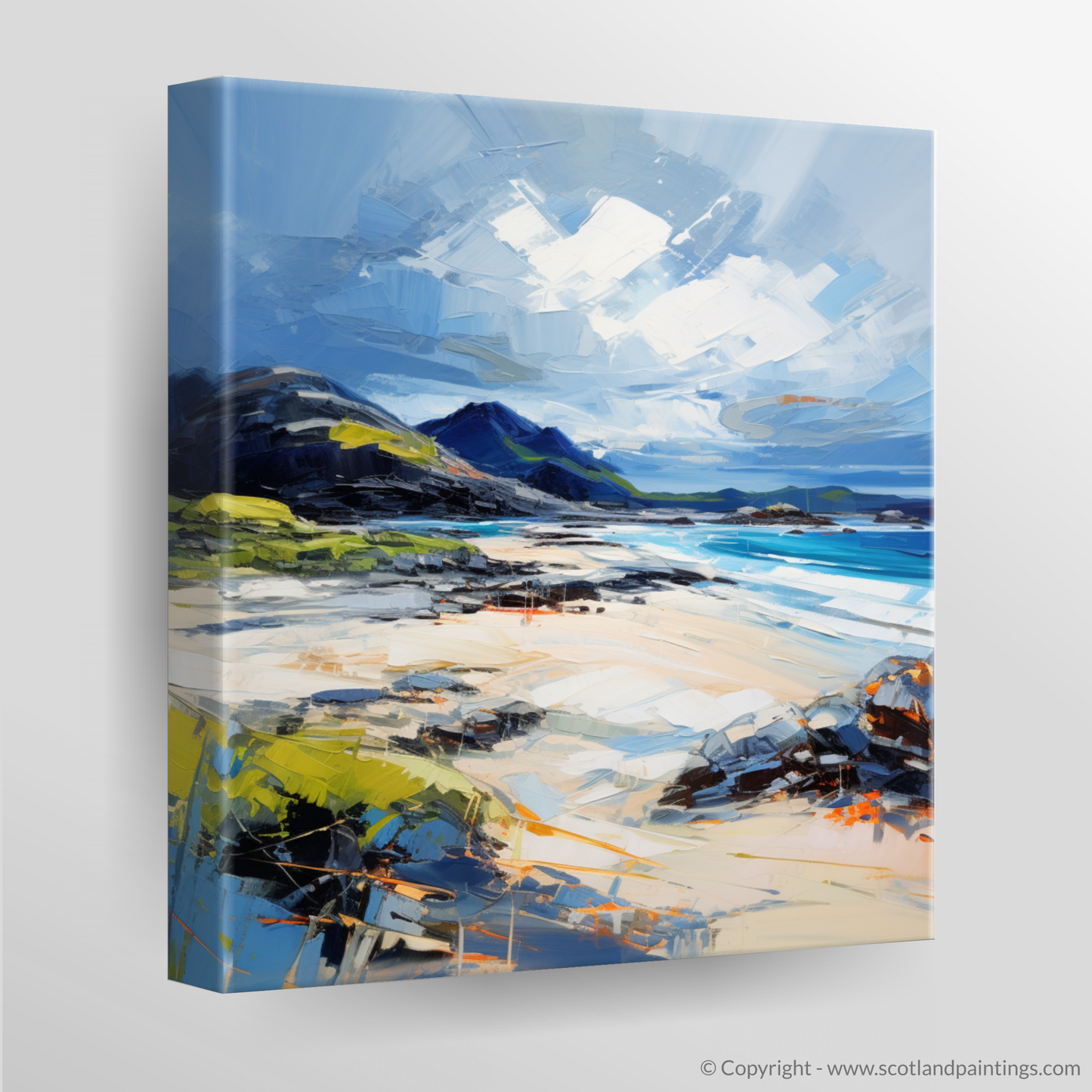 Canvas Print of Camusdarach Beach, Arisaig