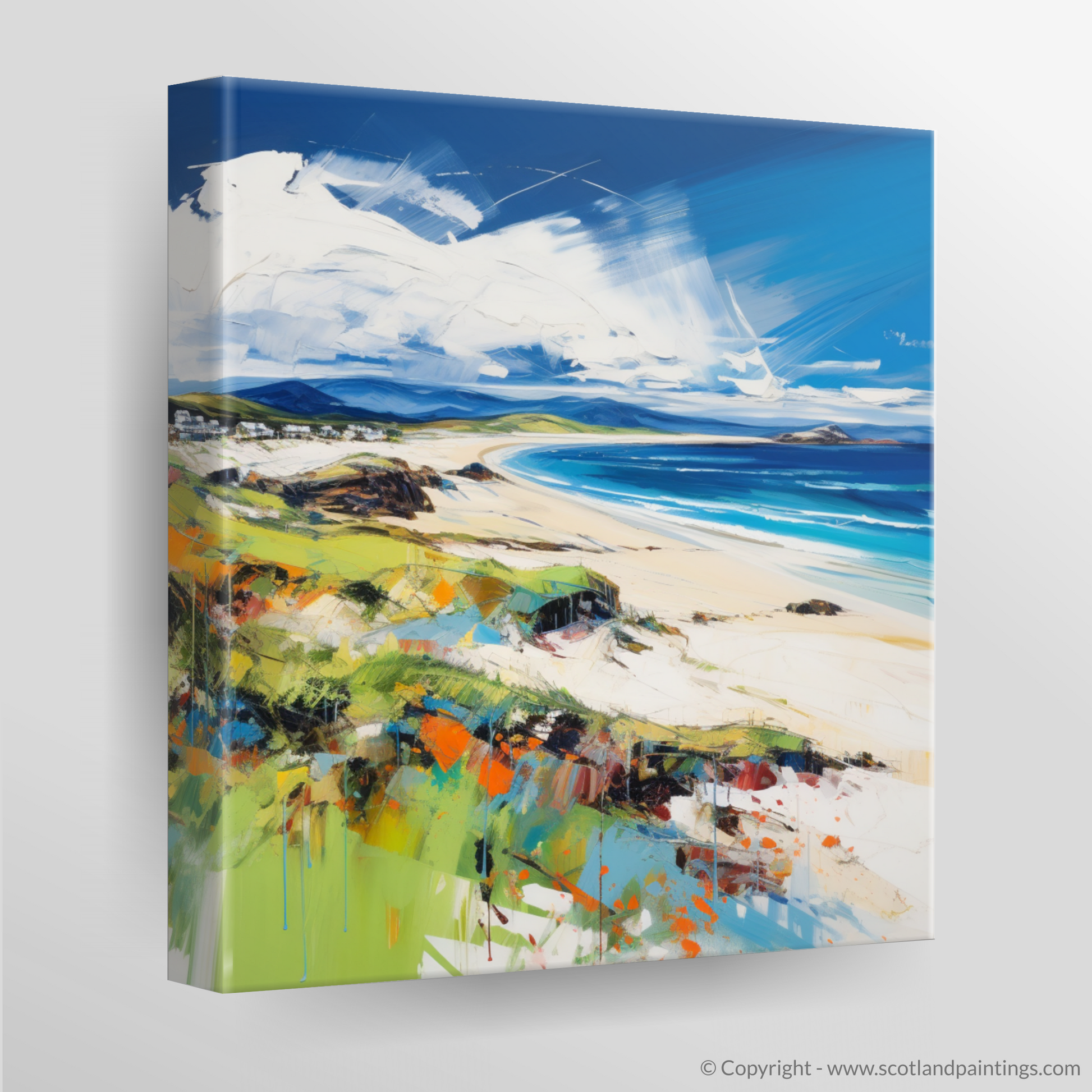 Canvas Print of Camusdarach Beach, Arisaig