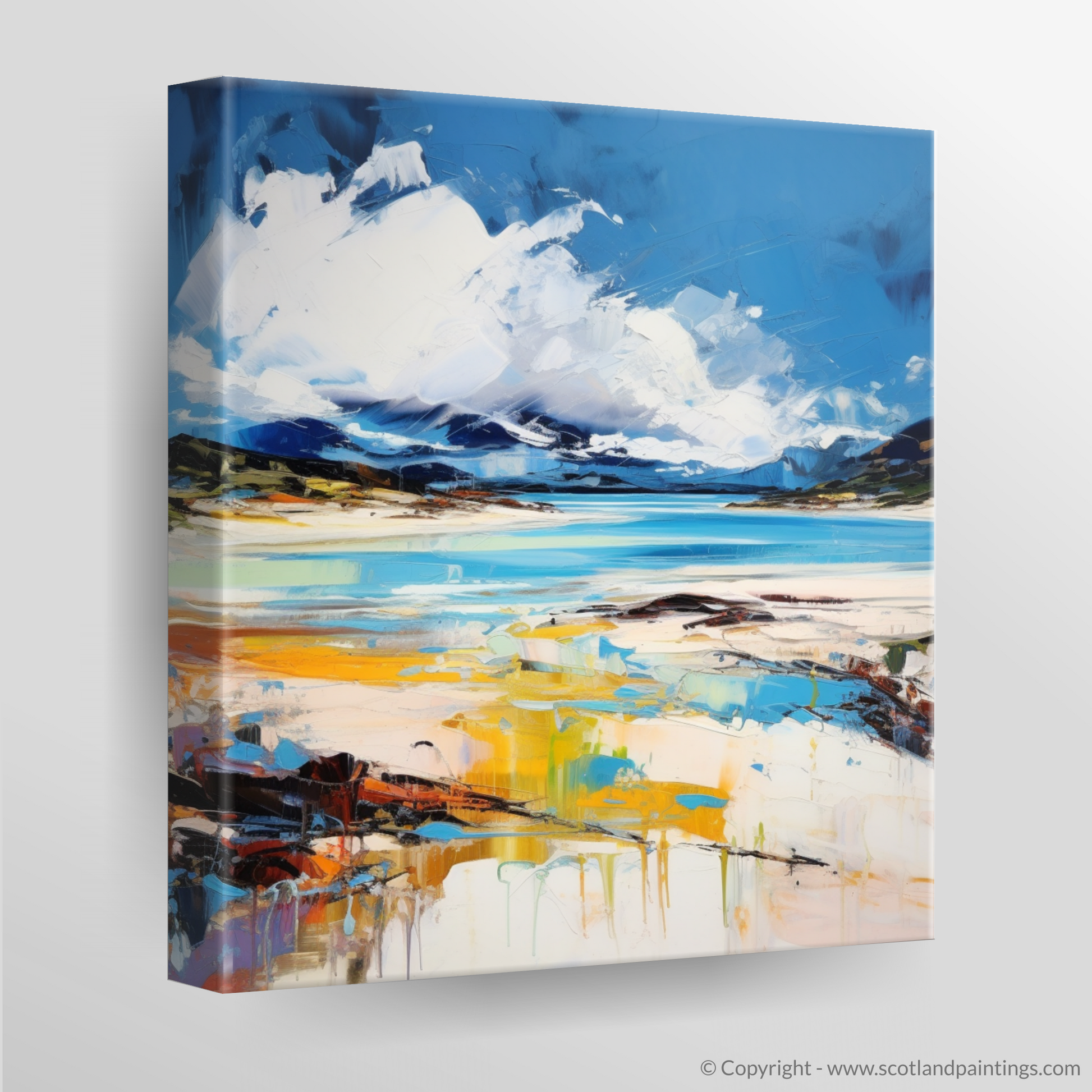 Canvas Print of Camusdarach Beach, Arisaig