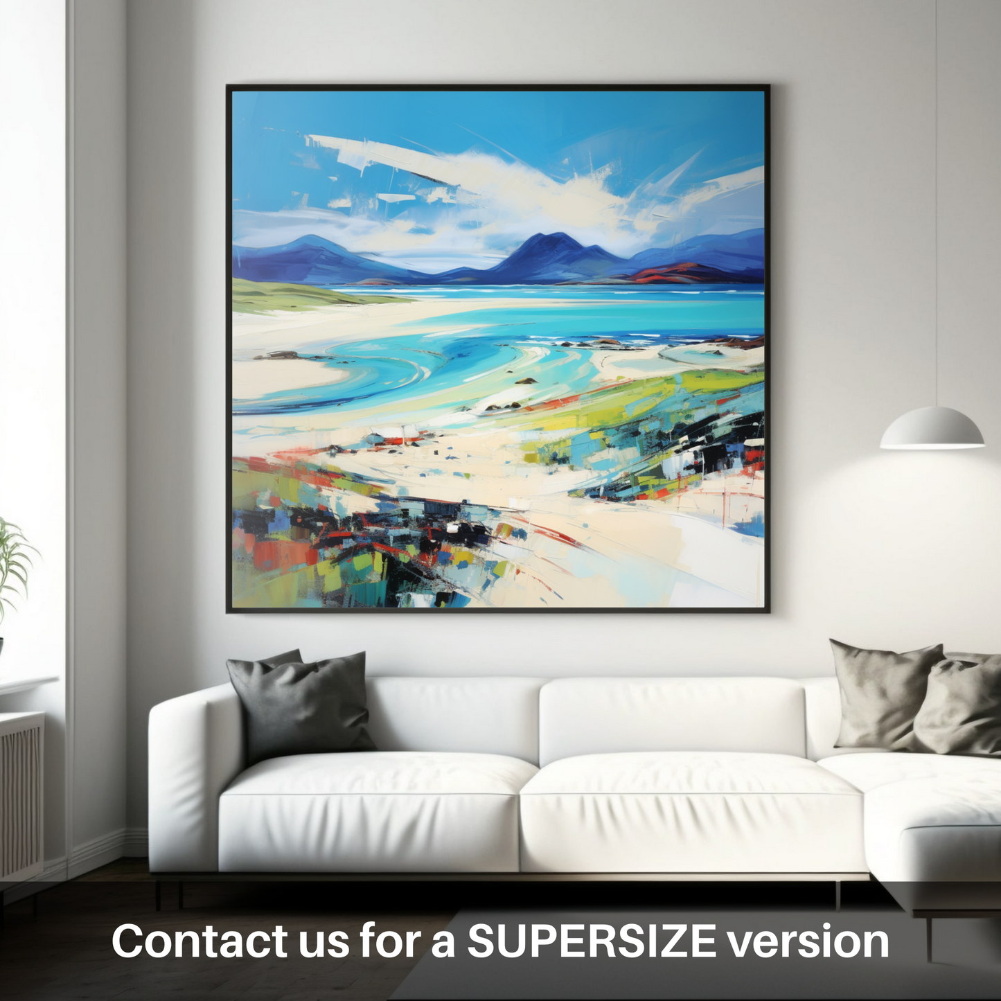 Huge Supersize Print of Luskentyre Beach, Isle of Harris