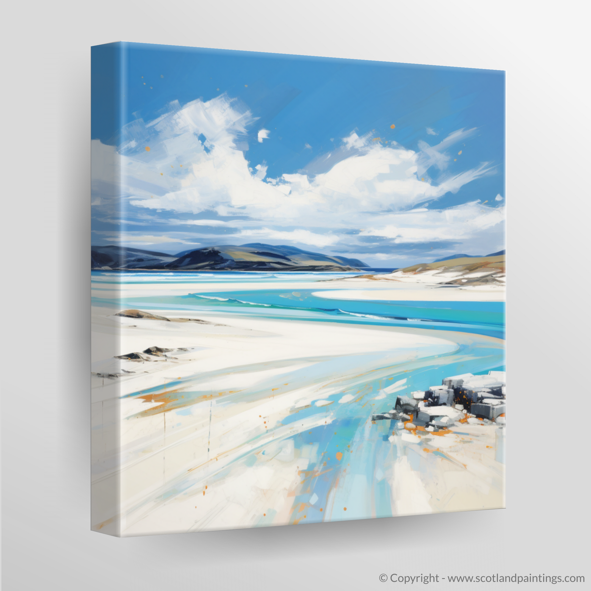 Canvas Print of Luskentyre Beach, Isle of Harris