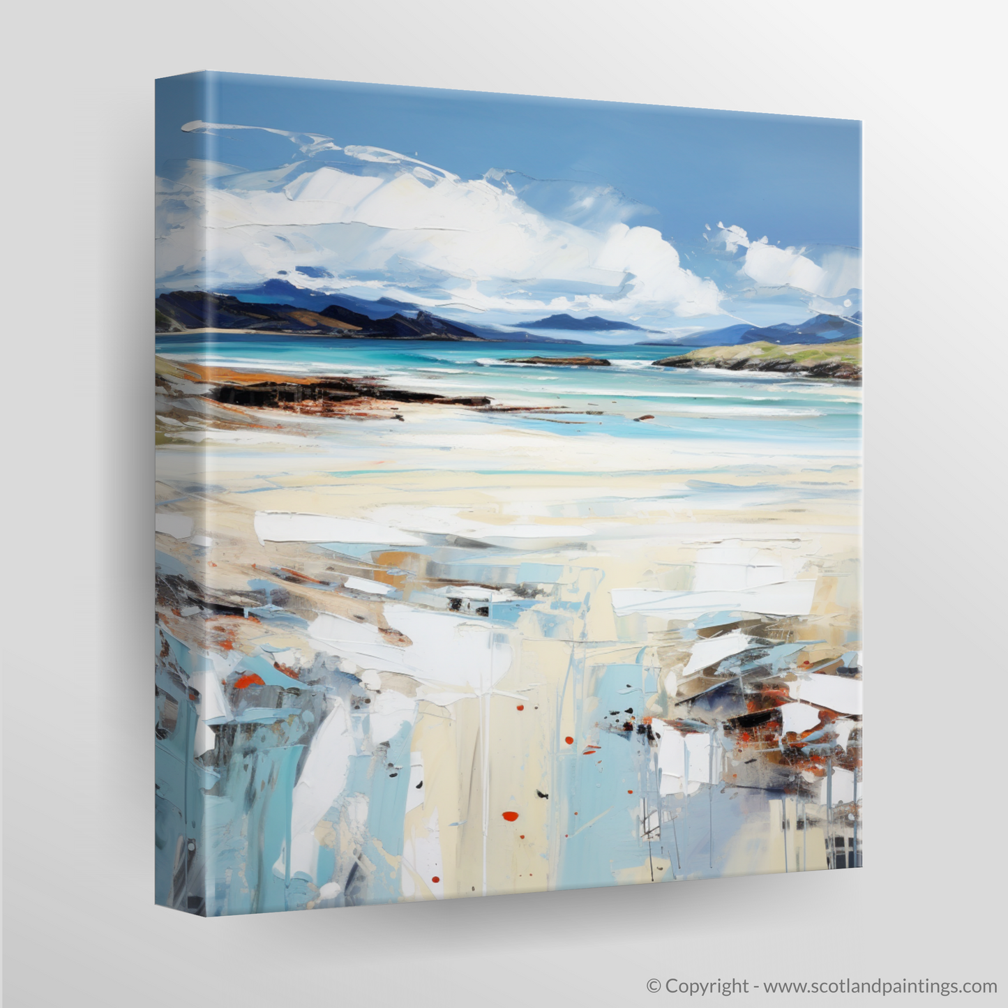 Canvas Print of Camusdarach Beach, Arisaig