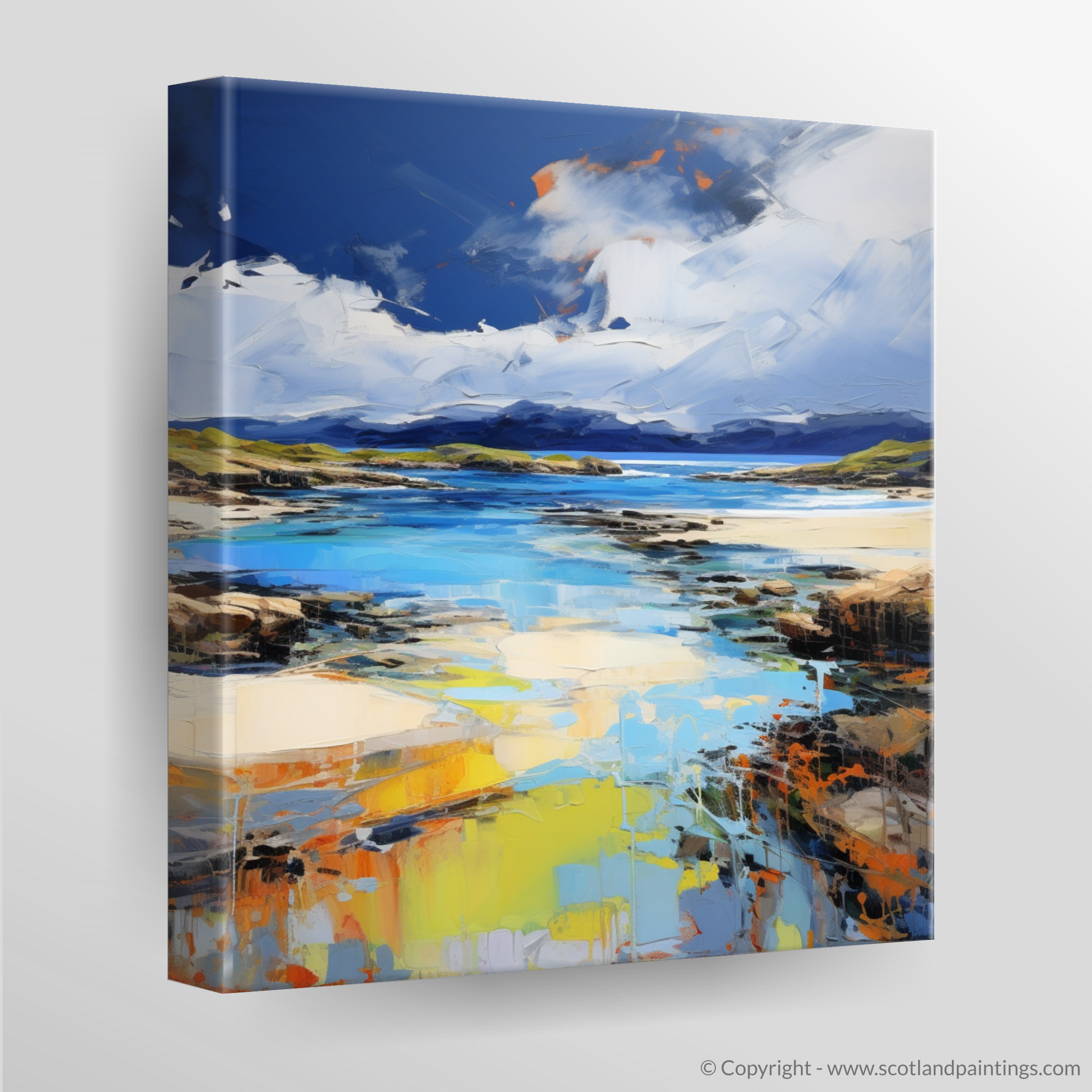 Canvas Print of Camusdarach Beach, Arisaig