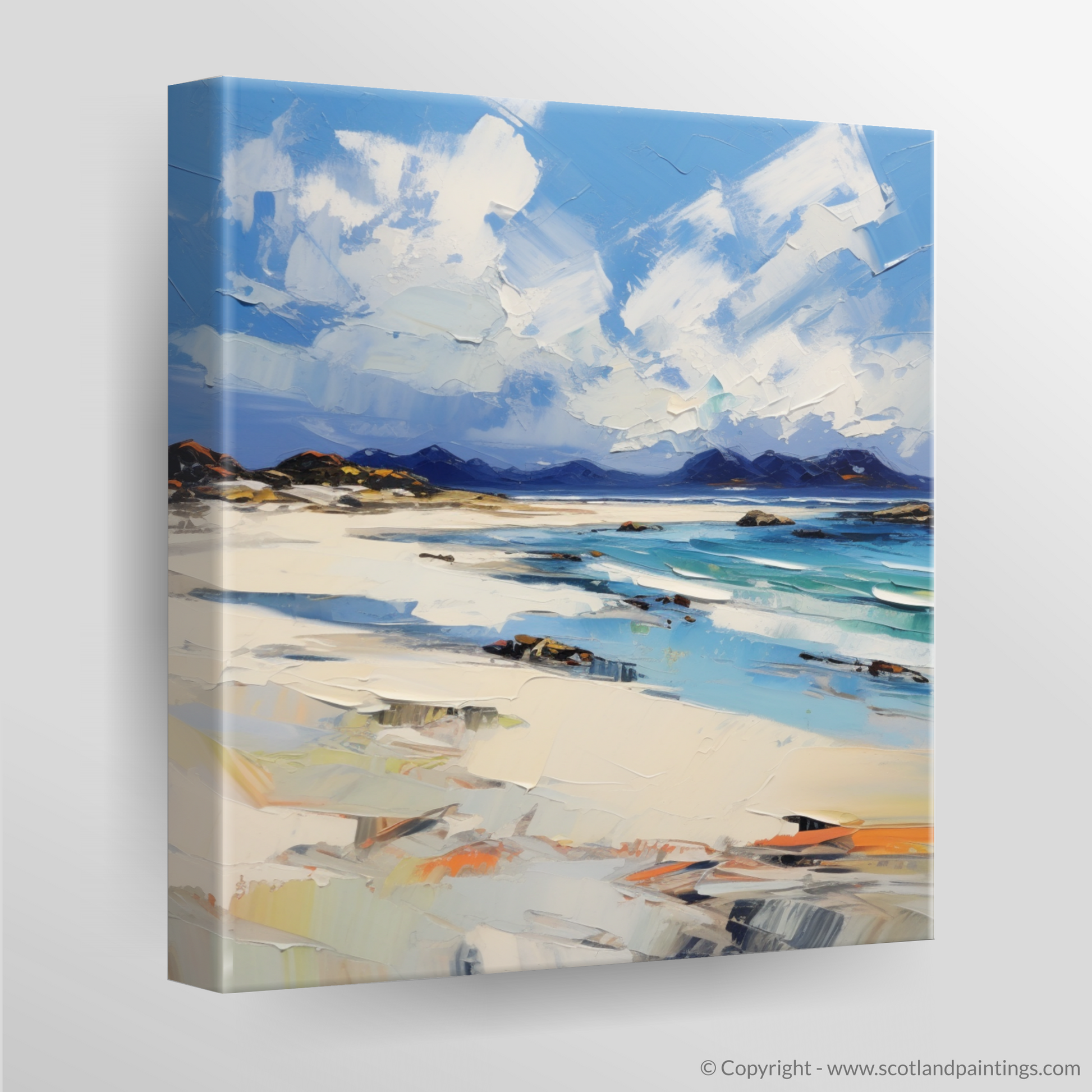 Canvas Print of Camusdarach Beach, Arisaig