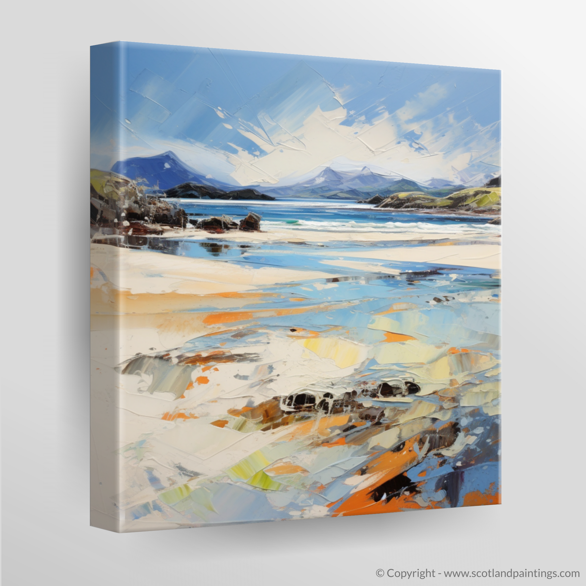 Canvas Print of Camusdarach Beach, Arisaig