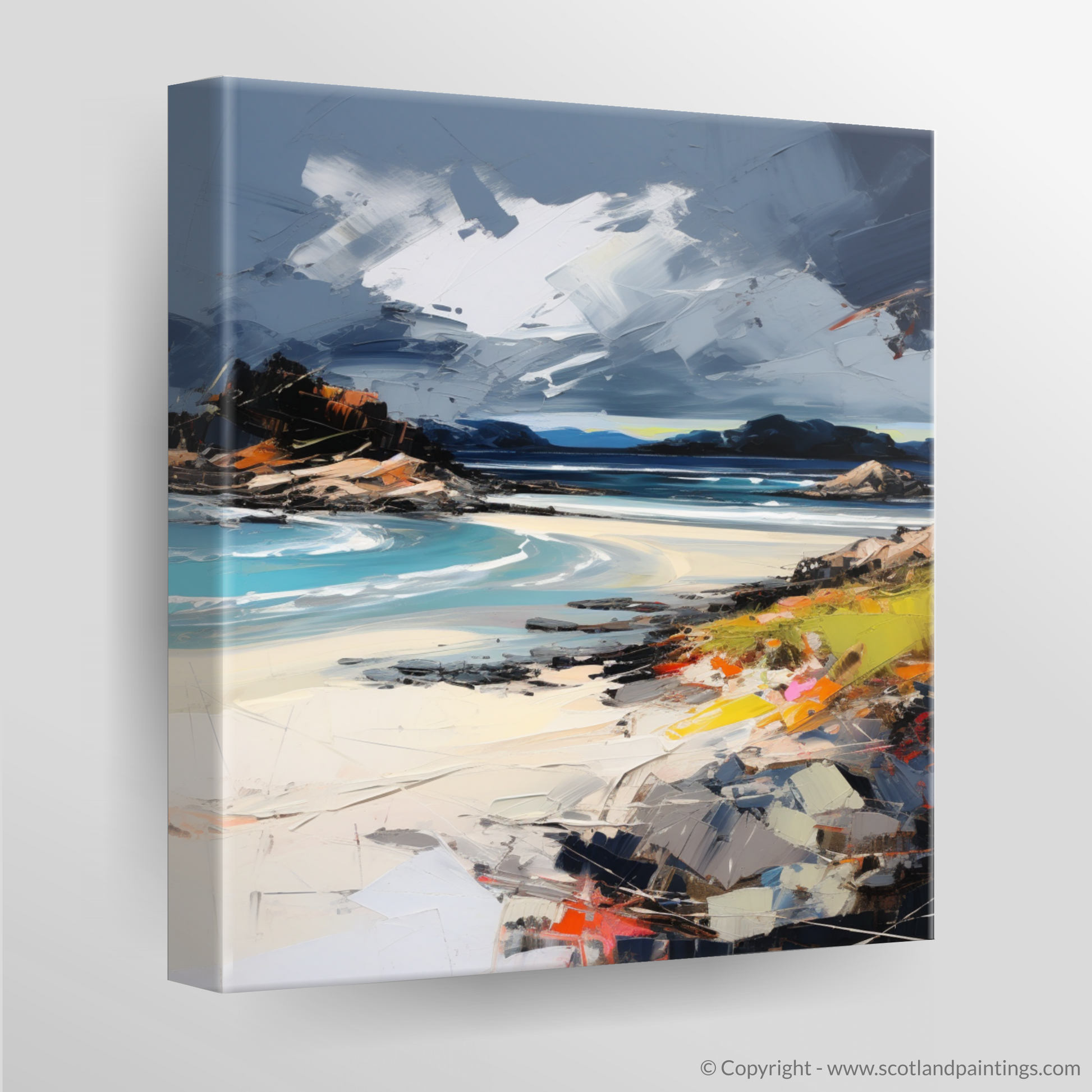 Canvas Print of Camusdarach Beach, Arisaig