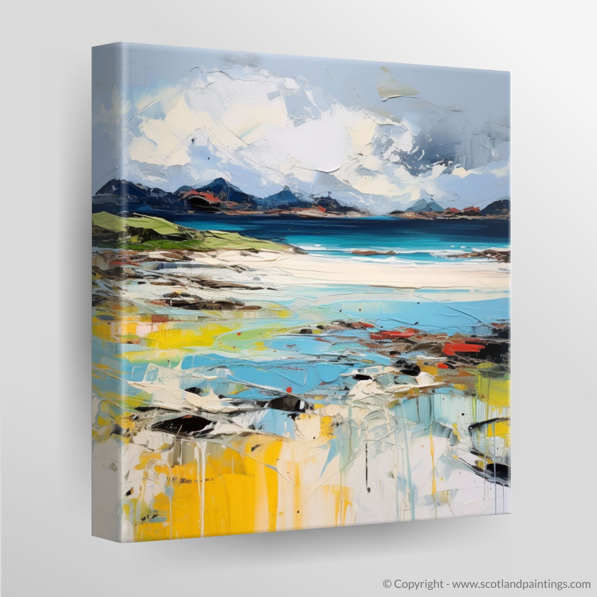 Canvas Print of Camusdarach Beach, Arisaig