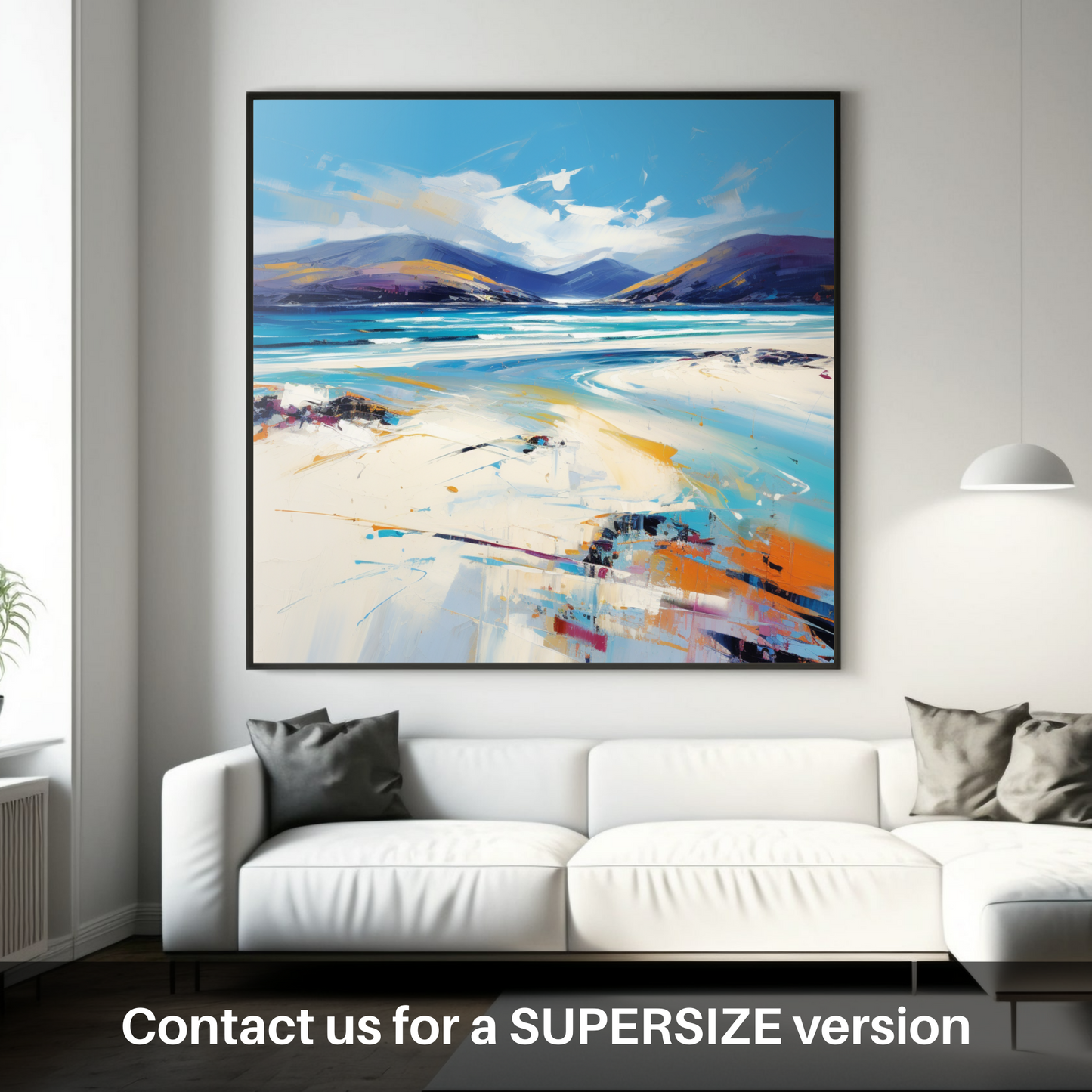 Huge supersize print of Luskentyre Beach, Isle of Harris