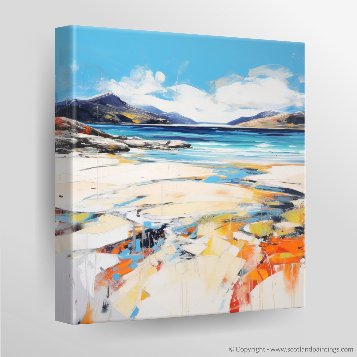 Canvas Print of Luskentyre Beach, Isle of Harris