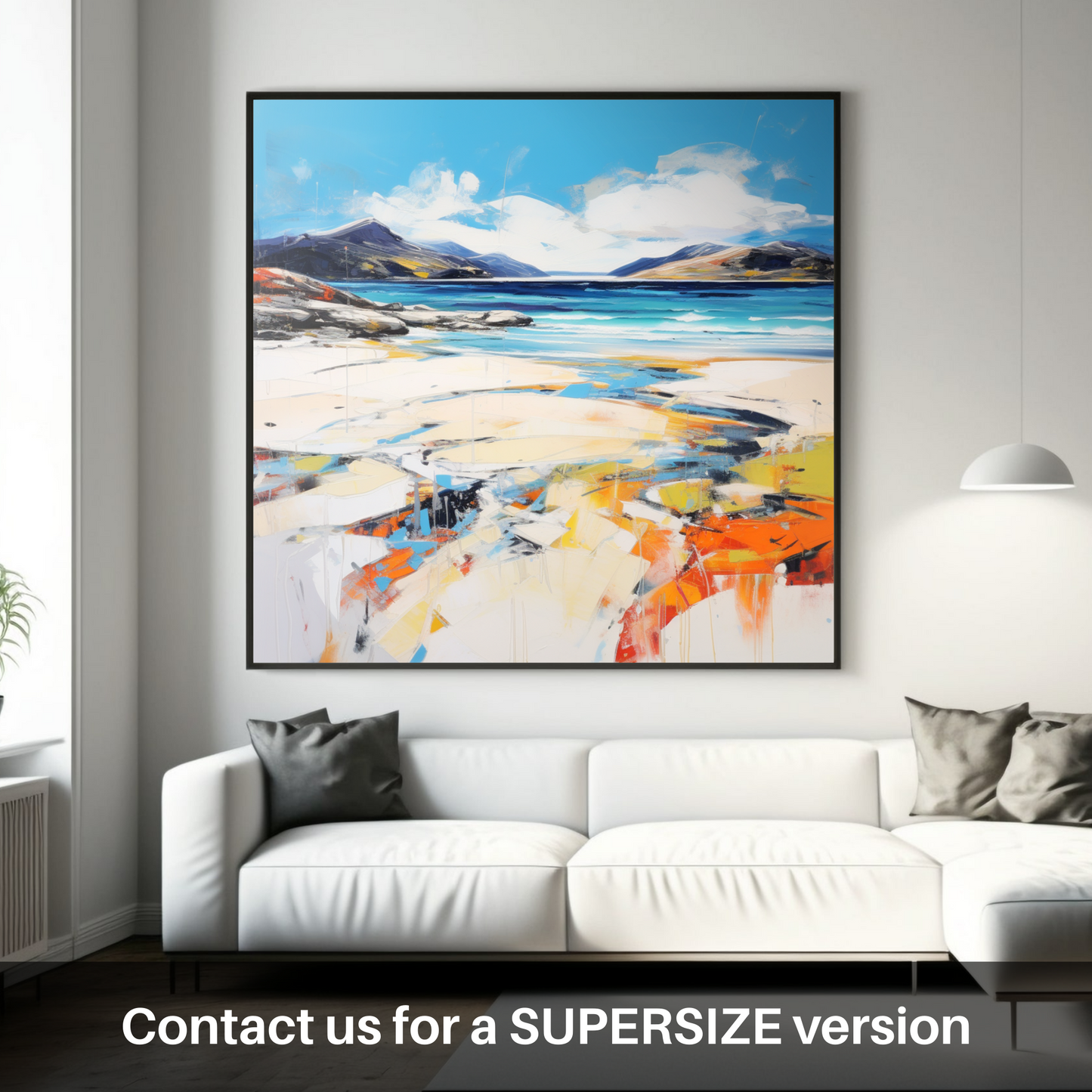 Huge supersize print of Luskentyre Beach, Isle of Harris