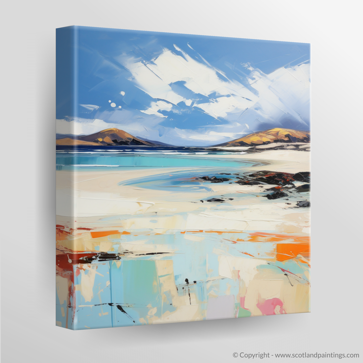 Canvas Print of Luskentyre Beach, Isle of Harris