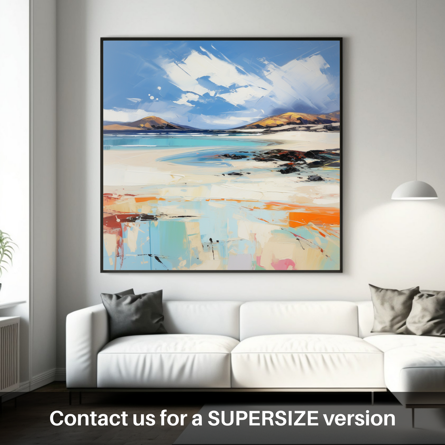 Huge supersize print of Luskentyre Beach, Isle of Harris