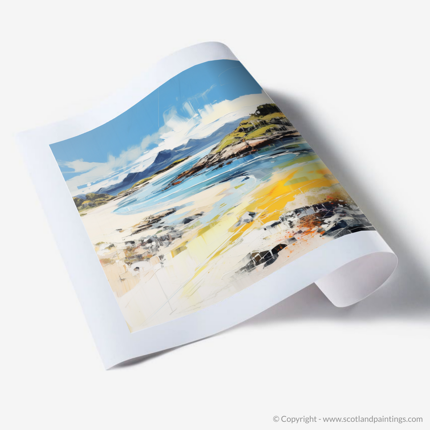 Art Print of Camusdarach Beach, Arisaig