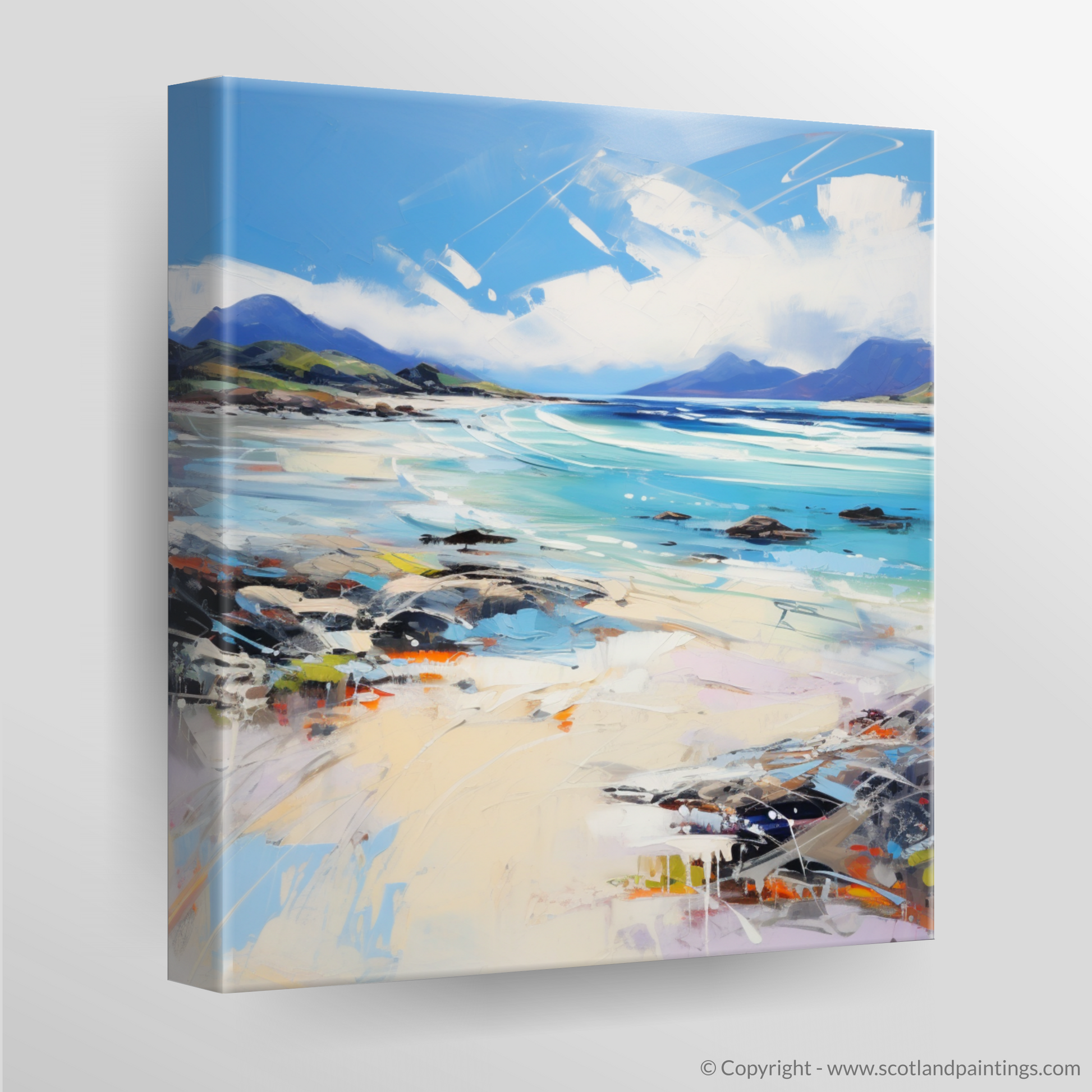 Canvas Print of Camusdarach Beach, Arisaig