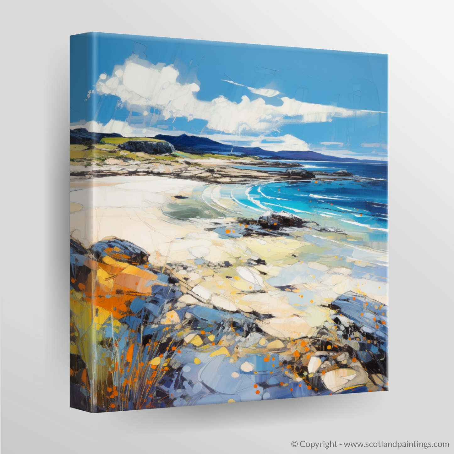 Canvas Print of Camusdarach Beach, Arisaig