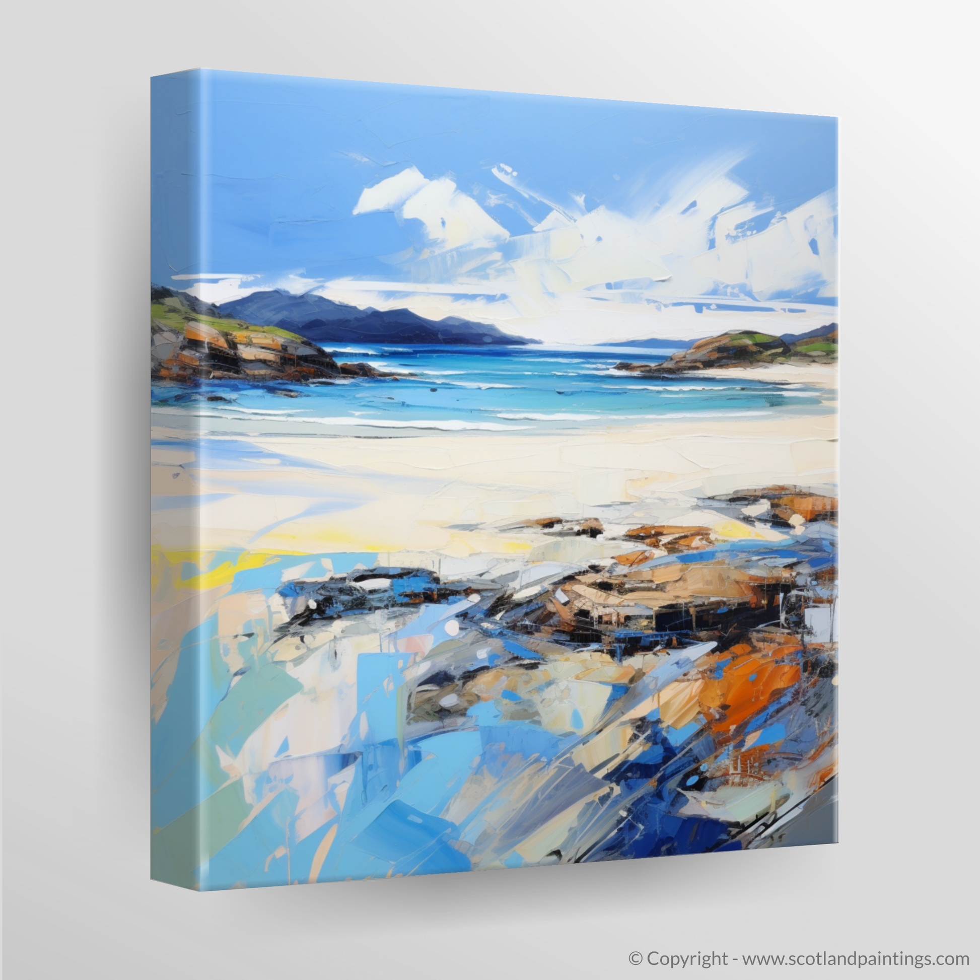 Canvas Print of Camusdarach Beach, Arisaig