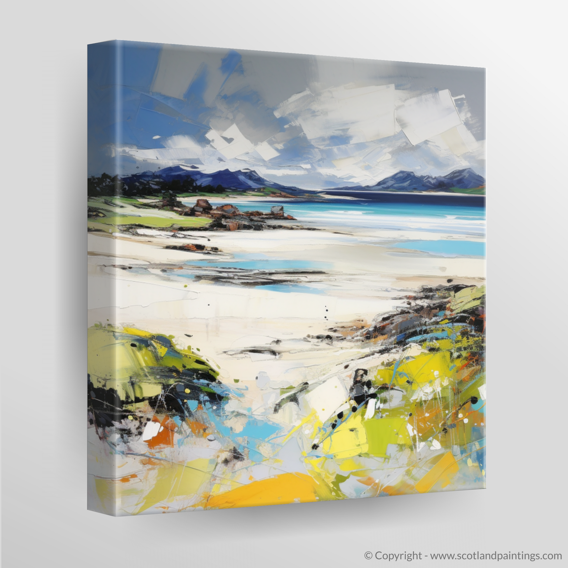 Canvas Print of Camusdarach Beach, Arisaig