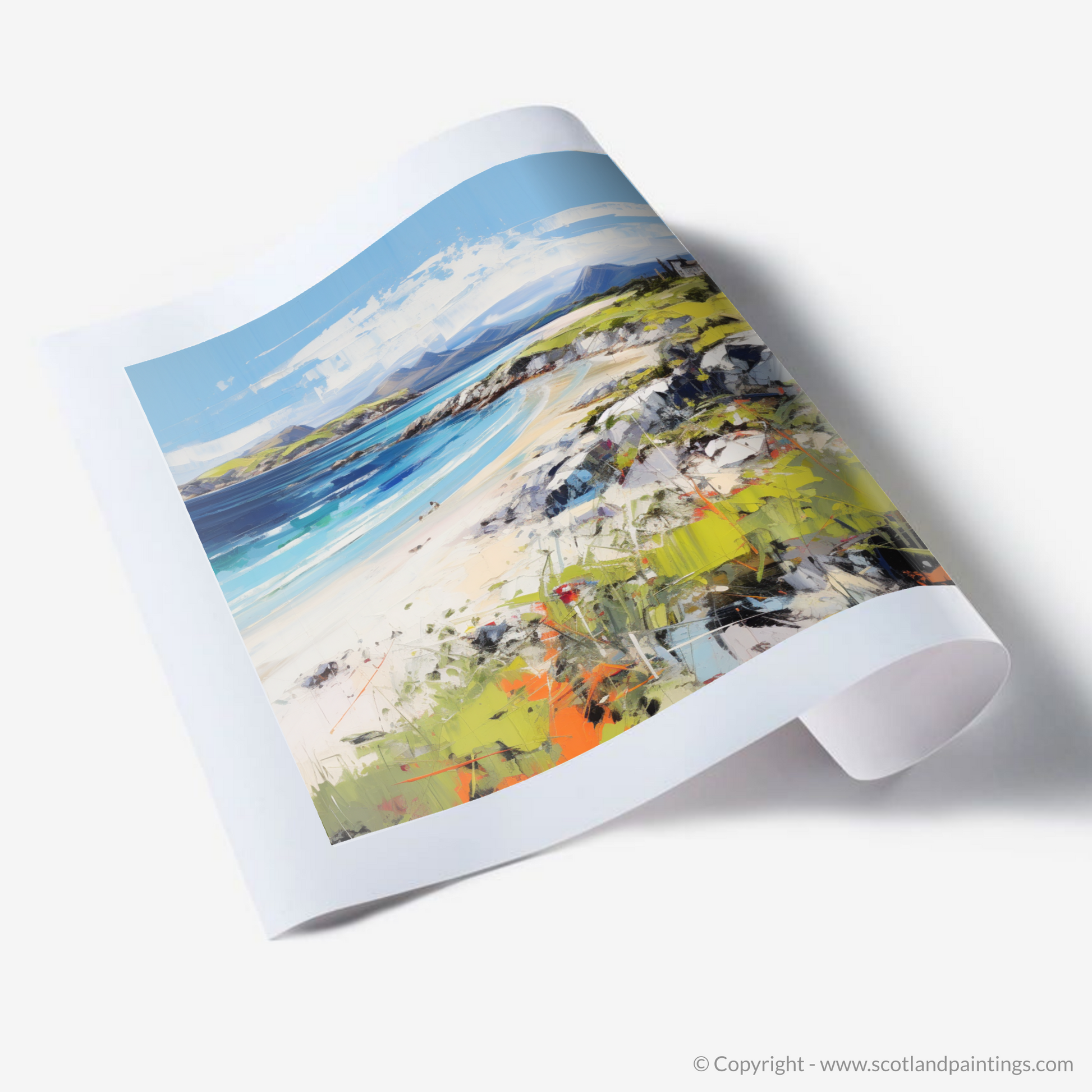 Art Print of Camusdarach Beach, Arisaig