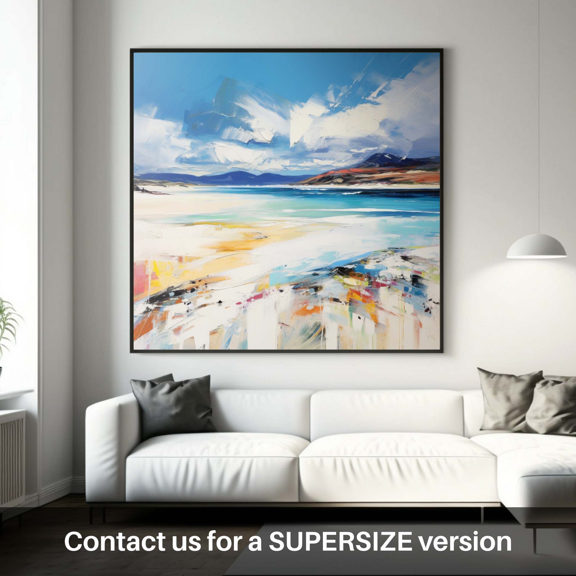 Huge supersize print of Luskentyre Beach, Isle of Harris