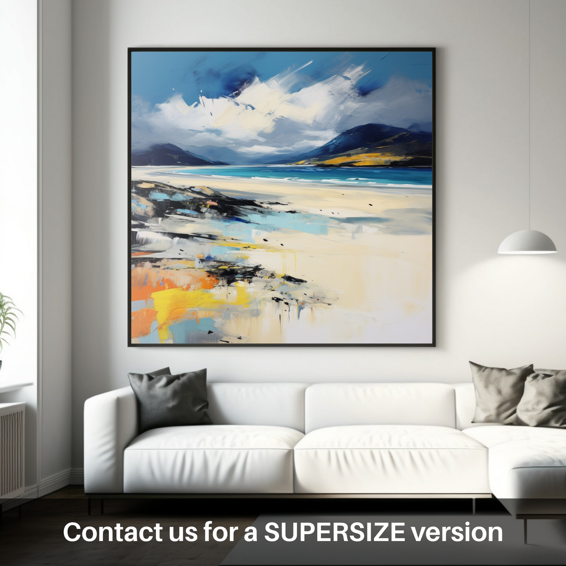 Huge supersize print of Luskentyre Beach, Isle of Harris