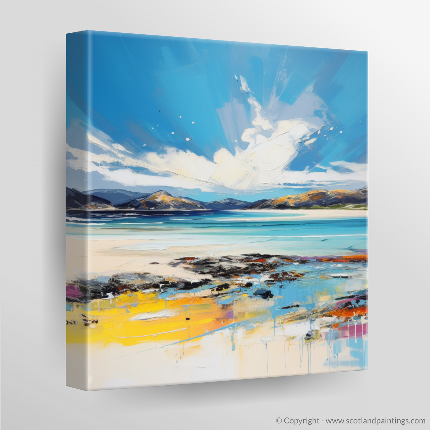 Canvas Print of Luskentyre Beach, Isle of Harris