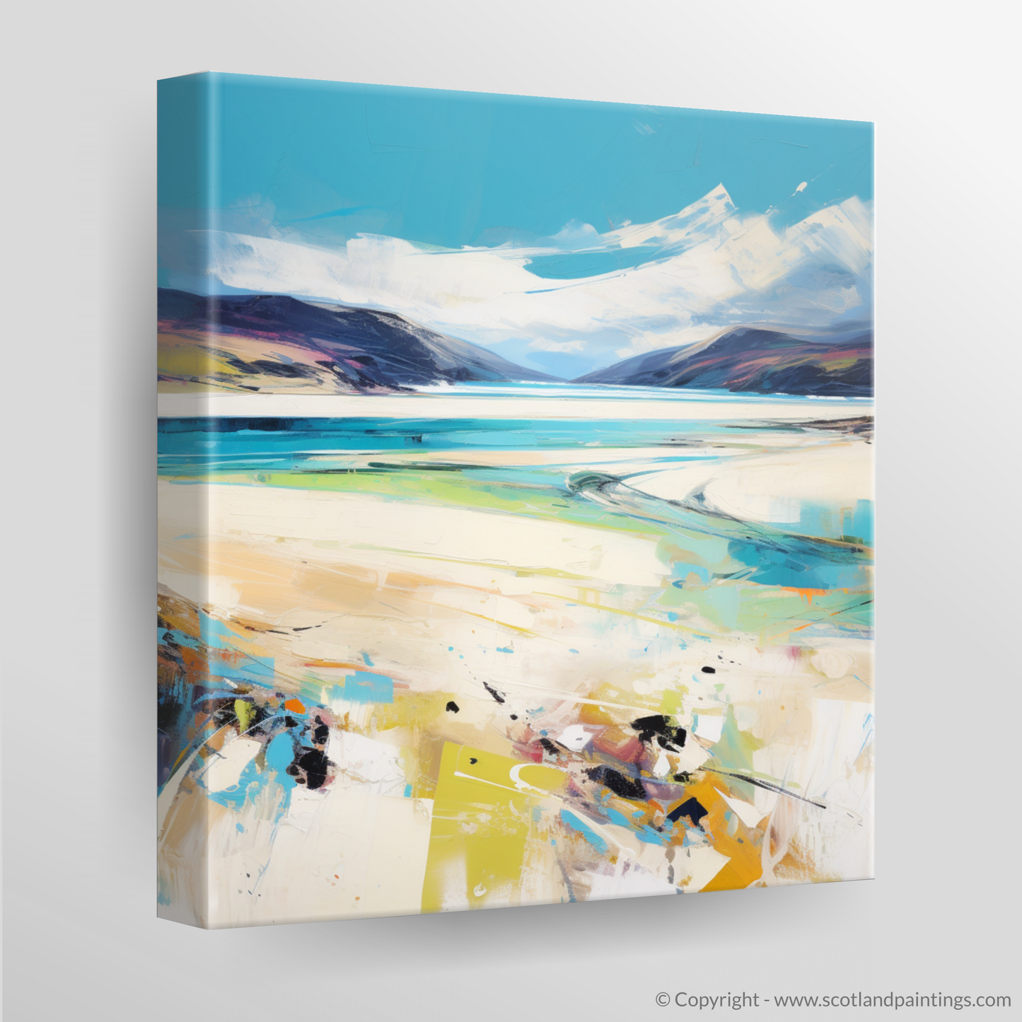 Canvas Print of Luskentyre Beach, Isle of Harris